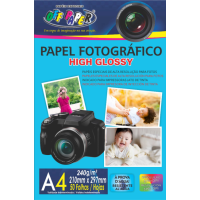 PAPEL FOTOGRAFICO A4 240G C/50FLS 1310